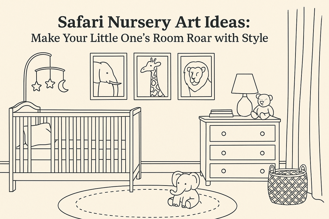 Safari Nursery Art Ideas